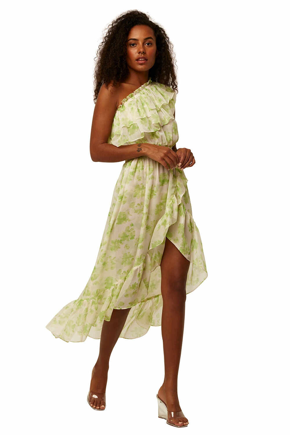 Rumi Dress Honeydew Blossom